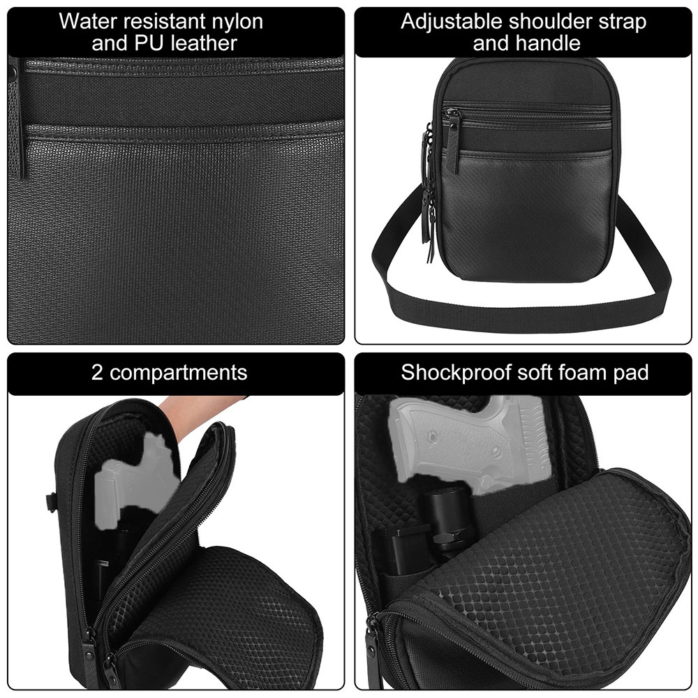 Tactical Gun Bag Concealed Car - Edc Carry Fanny Pack 评论和价格