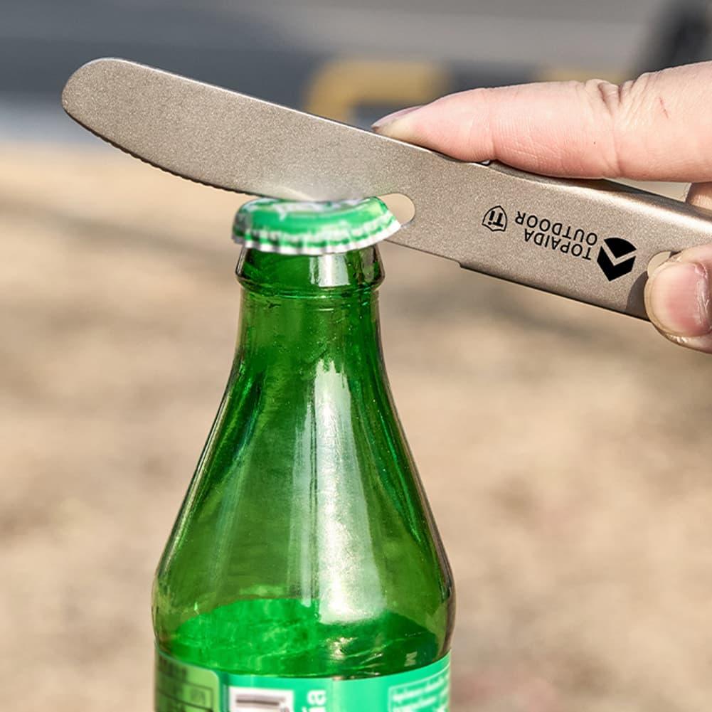3 in 1 Titanium Camping Fork S - Edc Everyday Carry Knives 评论和价格